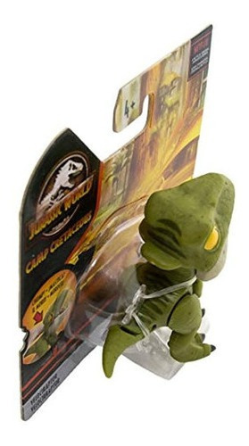 Figura De Velociraptor Verde De Jurassic World Camp Cretáci