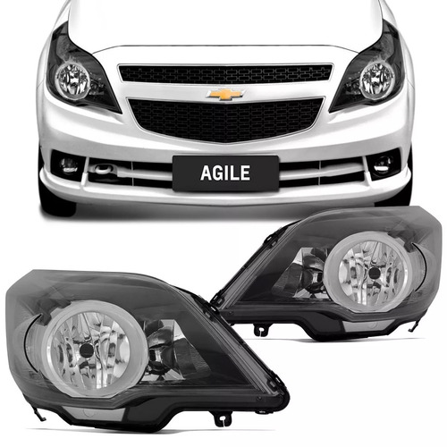 Par Farol Agile Montana  Mascara Negra 2011 2012 2013 A 2015