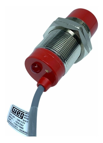 Sensor Capacitivo Weg M30 Npn 15mm 24vcc Na+nf Sc15t-30g1ld2