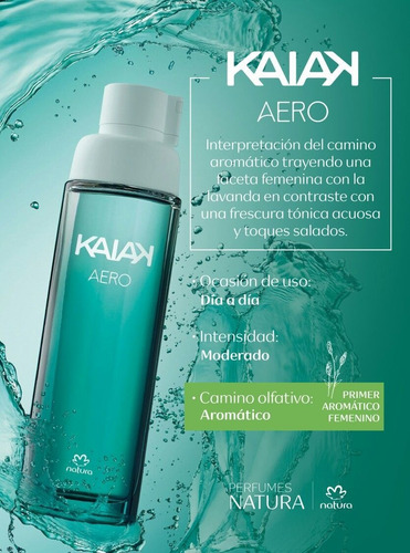 Perfume Natura Kaiak Aero Femenino 100 Ml. | Envío gratis