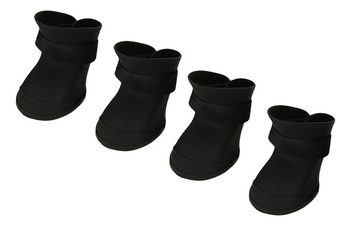 4 Piezas De Silicona Para Perros Y Mascotas Lindas Botas