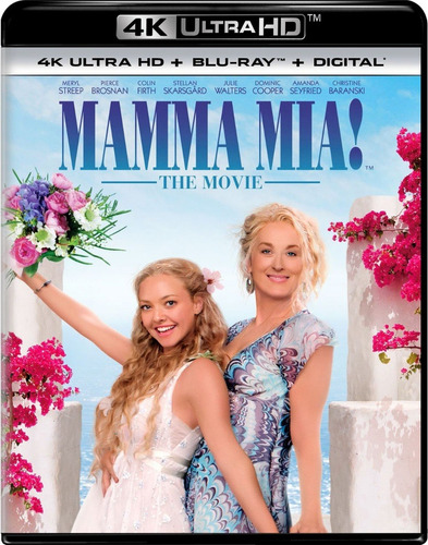 Blu Ray 4k Ultra Hd Mamma Mia Movie Abba Original 