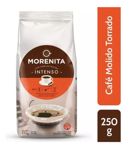 Cafe Molido Morenita Intenso X 250 Gr