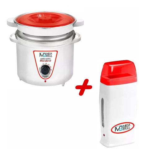 Kit Panela Termocera Megabell 900g C. Refil + Apare. Roll On