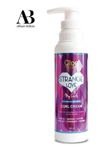 Cloe Professional Strange Love Curl Cream De 250ml