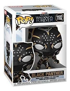 Funko Pop Marvel Black Panther Wakanda Forever Black Panther