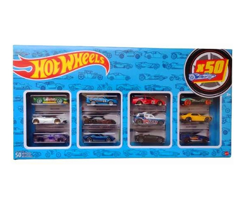 Pack 50 Hot Wheels