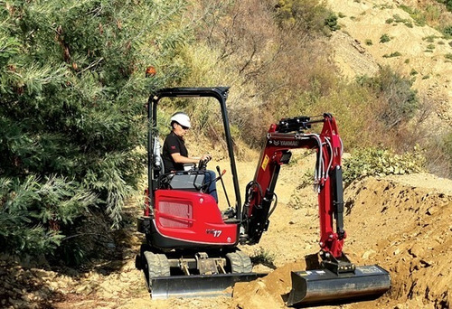 Miniexcavadora Excavadora Yanmar 2 Toneladas 1700 Kg 13 Hp