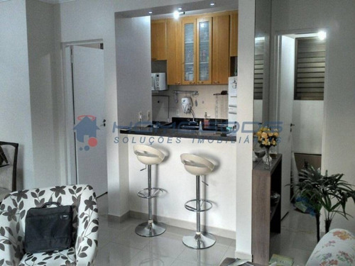 Imagem 4 de 30 de Apartamento Para Venda No Parque Da Hípica Em Campinas - Residencial Villa Das Flores - Ap01447 - 68177318
