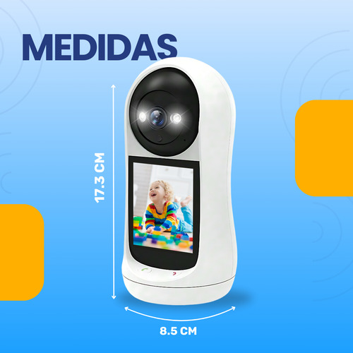 Babá Eletrônica Com Video Chamada App Icsee Wifi Microfone