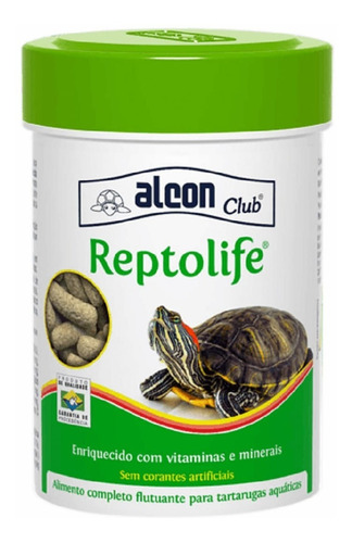 Alcon Reptolife 30g Alimento Para Tartarugas Aquáticas