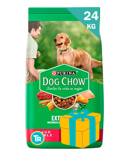 Ración Perro Dog Chow Adulto 24 Kg + Envío Gratis + Regalo