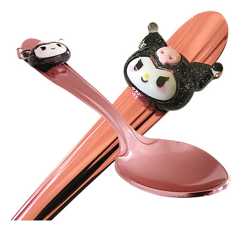 Cuchara De Aluminio Con Diseño De  Hello Kitty Kuromi 