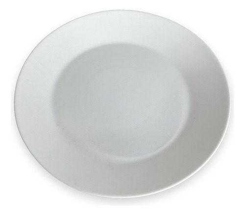 Plato Hondo Porcelana Blanco Redondo Comedor 20,5cm