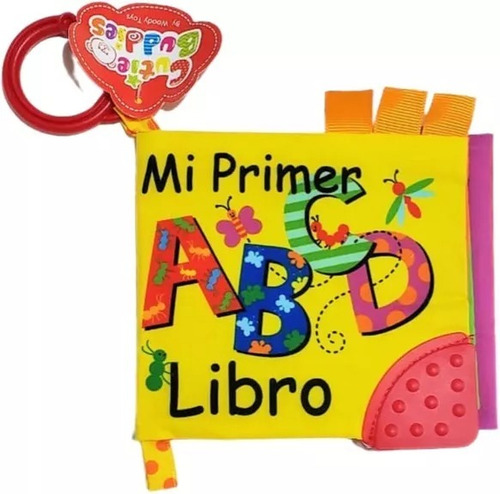 Libro Didáctico Tela Con Mordillo Para Bebé Woody Toys