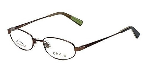 Montura - Orvis Designer Eyeglasses Compass En Marrón 49mm D