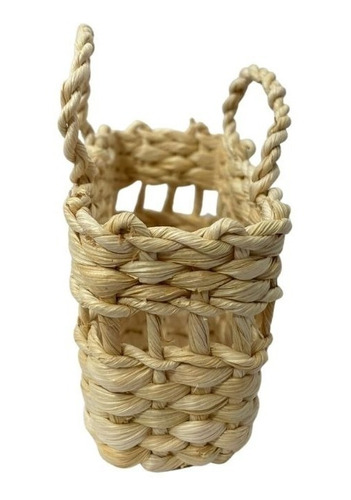 Mini Bolsa Palha De Milho Pequena 7x5x10 Lembrancinha Aniver