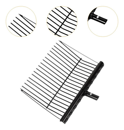 Metal Landure Fork Head Pitch Head Multipurpose Servir Con