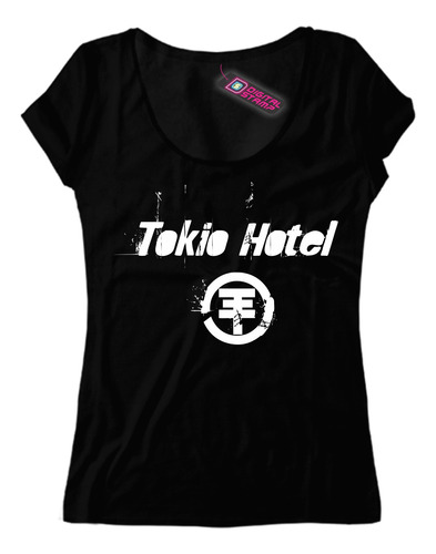 Remera Mujer Tokio Hotel Logo Ex Devilish Rap 8 Dtg Premium