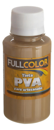 Tinta Frasco Fullcolor Pva 100 Ml Colors Cor Castanho Claro