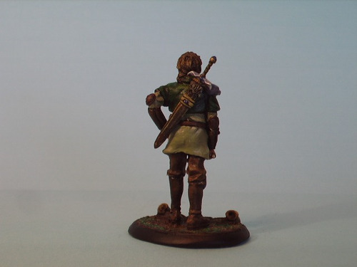 Soldado De Plomo Mercenario Medieval 54mm