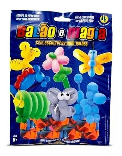 Crie Esculturas Com Balões Inclui 1 Bomba De Ar + 20 Balões