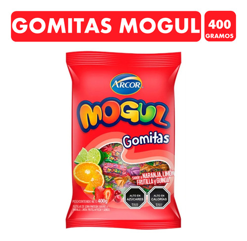 Gomitas Mogul De Arcor - Sabores Surtidos (bolsa Con 400gr)
