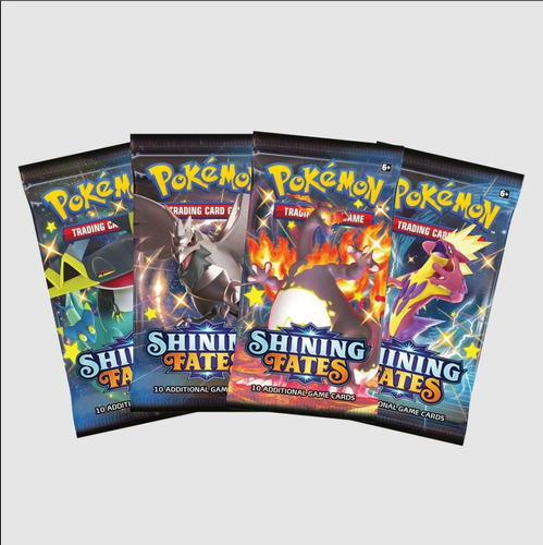 Pokémon Tcg Shining Fates Sobre Cartas Originales 