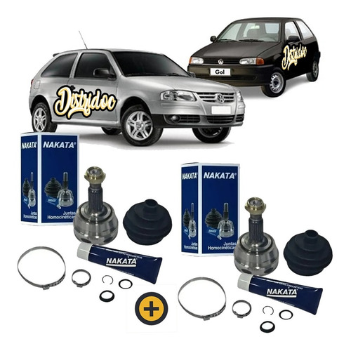 Kit X 2 Junta Homocinetica Vw Gol 1.6 / 1.8   22 / 30 Nakata