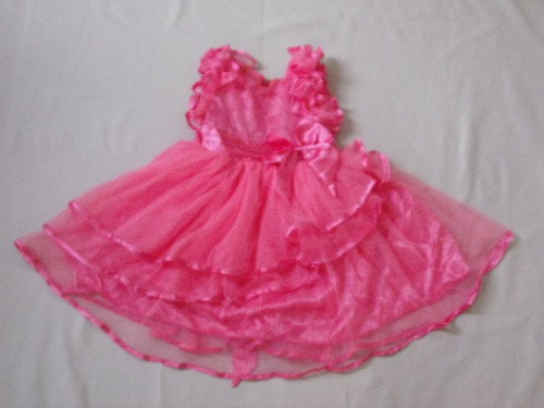 Vestido Infantil Festa Coral / Salmão Renda Lindo