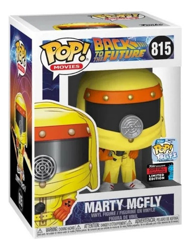 Funko Pop #815 Marty Mcfly Pop Blitz 2019 Fall Convention 