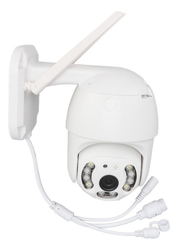 Câmera De Segurança Sem Fio Webcam Dupla 3mp Ip66 360 Graus