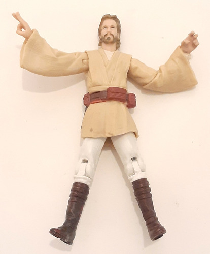 Star Wars Muñeco Obi Wan Kenobi Hasbro 10 Cm Articulado