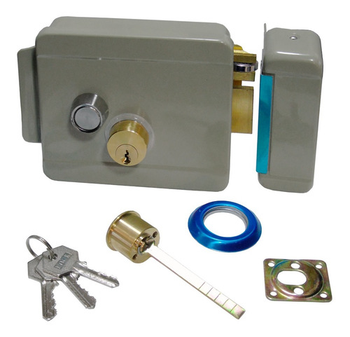 Imagen 4 de 8 de Kit Control De Acceso Antivandalismo Chapa Llaveros Y Botón