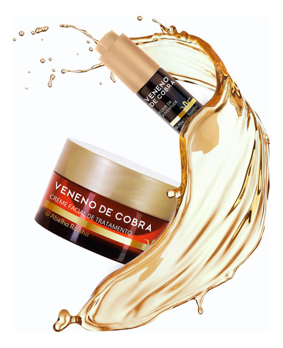  Abelha Rainha Kit Sérum + Creme Revitalize Veneno De Cobra