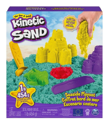 Kinetic Sand Arena Cinética Escenario Costero Set