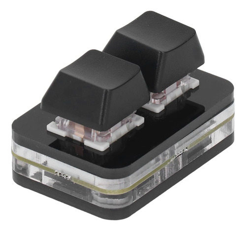 2 Teclas Programación Del Teclado Macro Switch Rojo Interrup