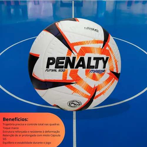 Bola De Futsal Mag11a R2 Xxvi Penalty Jogo Profissional