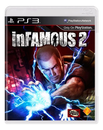 Infamous 2 Game Ps3 Original Mídia Física Playstation 3 Game (Recondicionado)