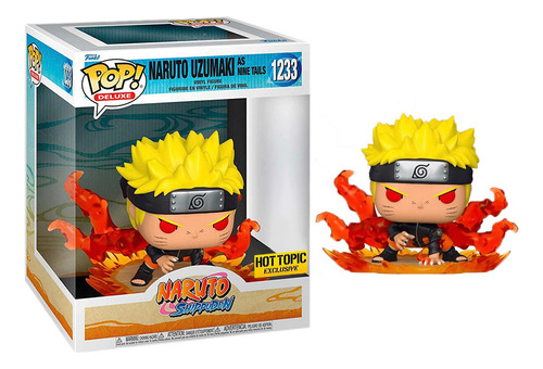 Funko Pop Naruto Shippuden Uzumaki As Nine Tails Exclusivo 