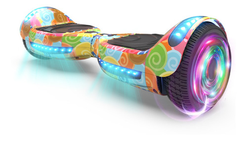 Scooter Eléctrica Hoverboard Hoverstar6.5 In., Altavoz