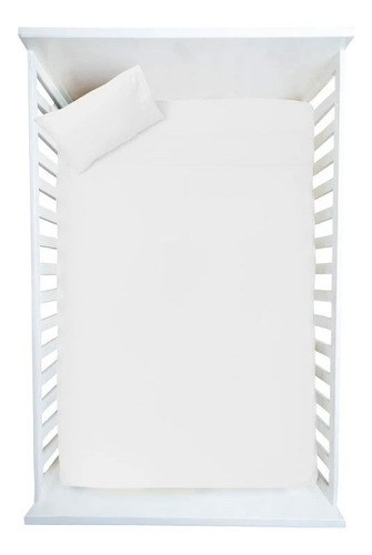 Sabanitas Ultrasoft Para Cuna Cama Corral De Bebe Blanca