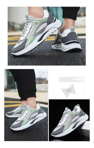 Zapatillas De Running Transpirables Y Elegantes Para Hombre