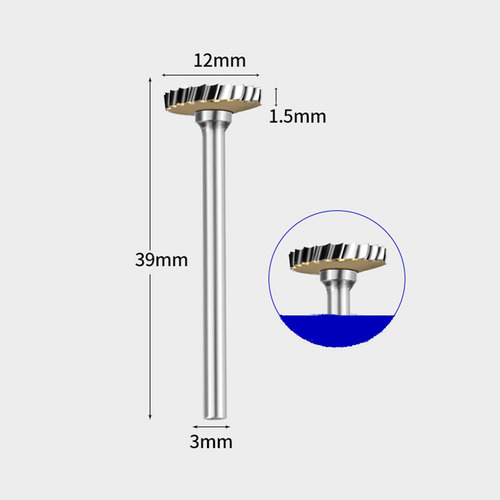 3 Limas Rotativas De Metal Duro Fresa At