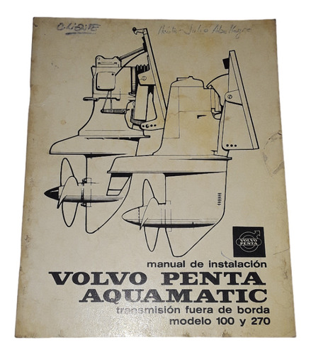 Manual De Instalacion Volvo Penta Aquamatic Para Transmision