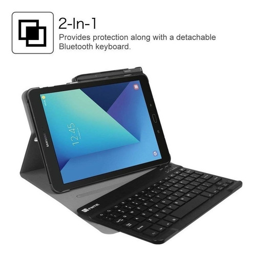 Case Con Teclado Bluetooth Para Galaxy Tab S3 T820 T825