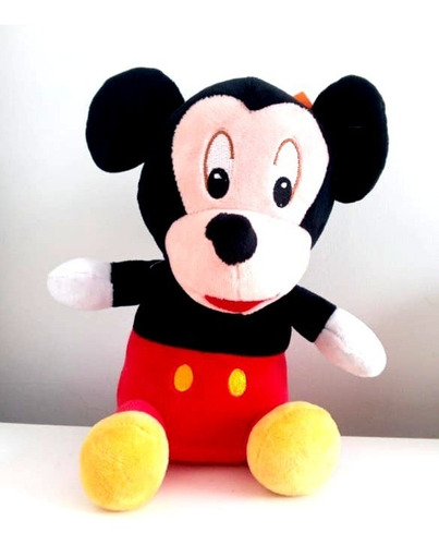 Peluche Disney Mickey Mouse Sentado 20cm