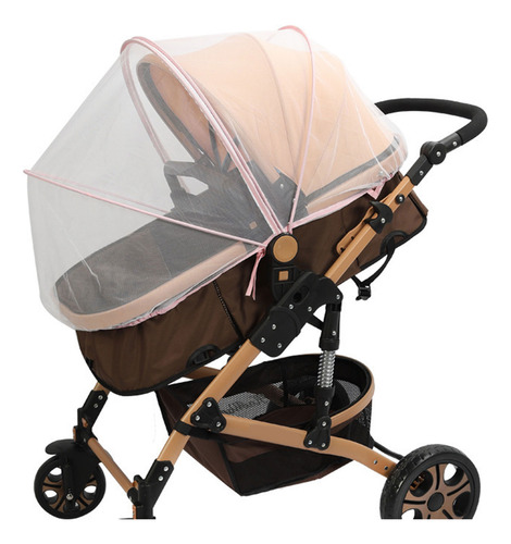 (bk) Carrinho De Bebê Mosquito Net Summer Mesh Fly For Pr