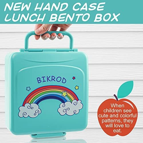 Imagen 2 de 6 de Lonchera Para Niños, Lonchera Bento Para Niños, Contenedor
