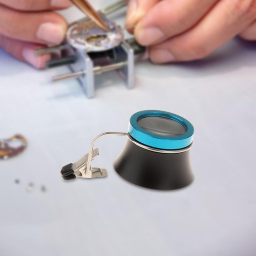 Lupa Para Reparación De Relojes, Lupa Para Joyería Con 5x